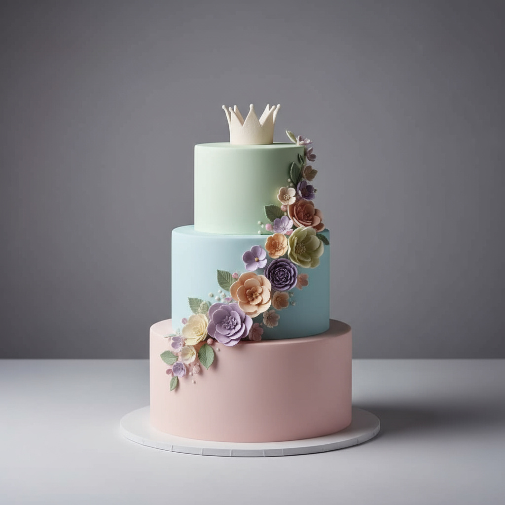 Custom birthday cake by Flinder Patisserie & Cakes